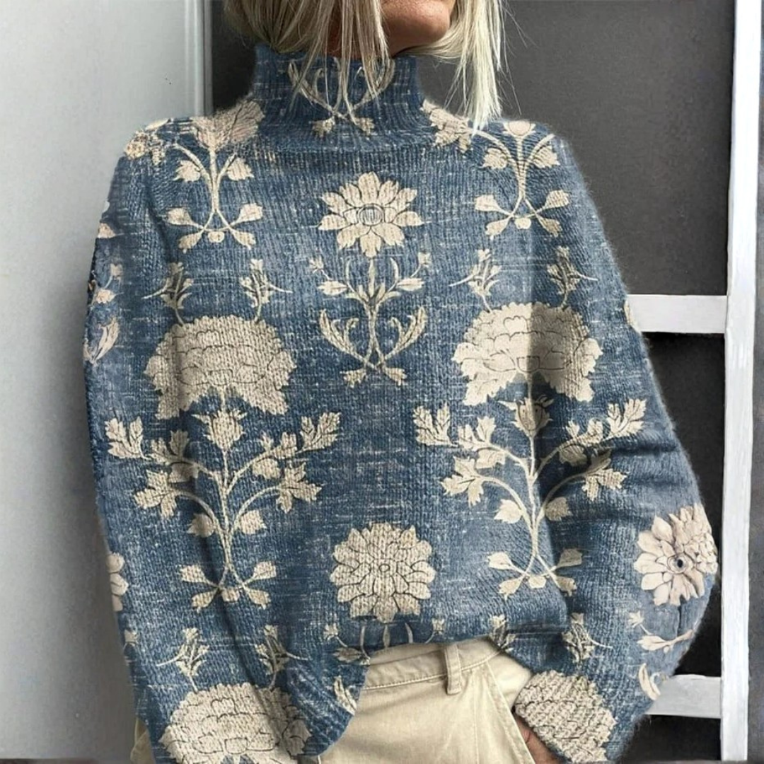 Dulce| Maglione a Collo Alto Caldo ed Elegante