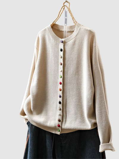GAIA™|ELEGANTE CARDIGAN IN COTONE