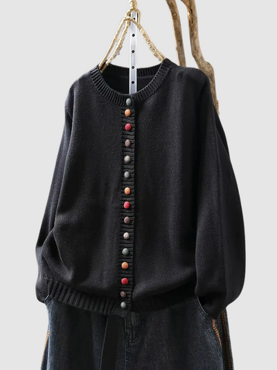 GAIA™|ELEGANTE CARDIGAN IN COTONE