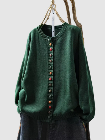 GAIA™|ELEGANTE CARDIGAN IN COTONE