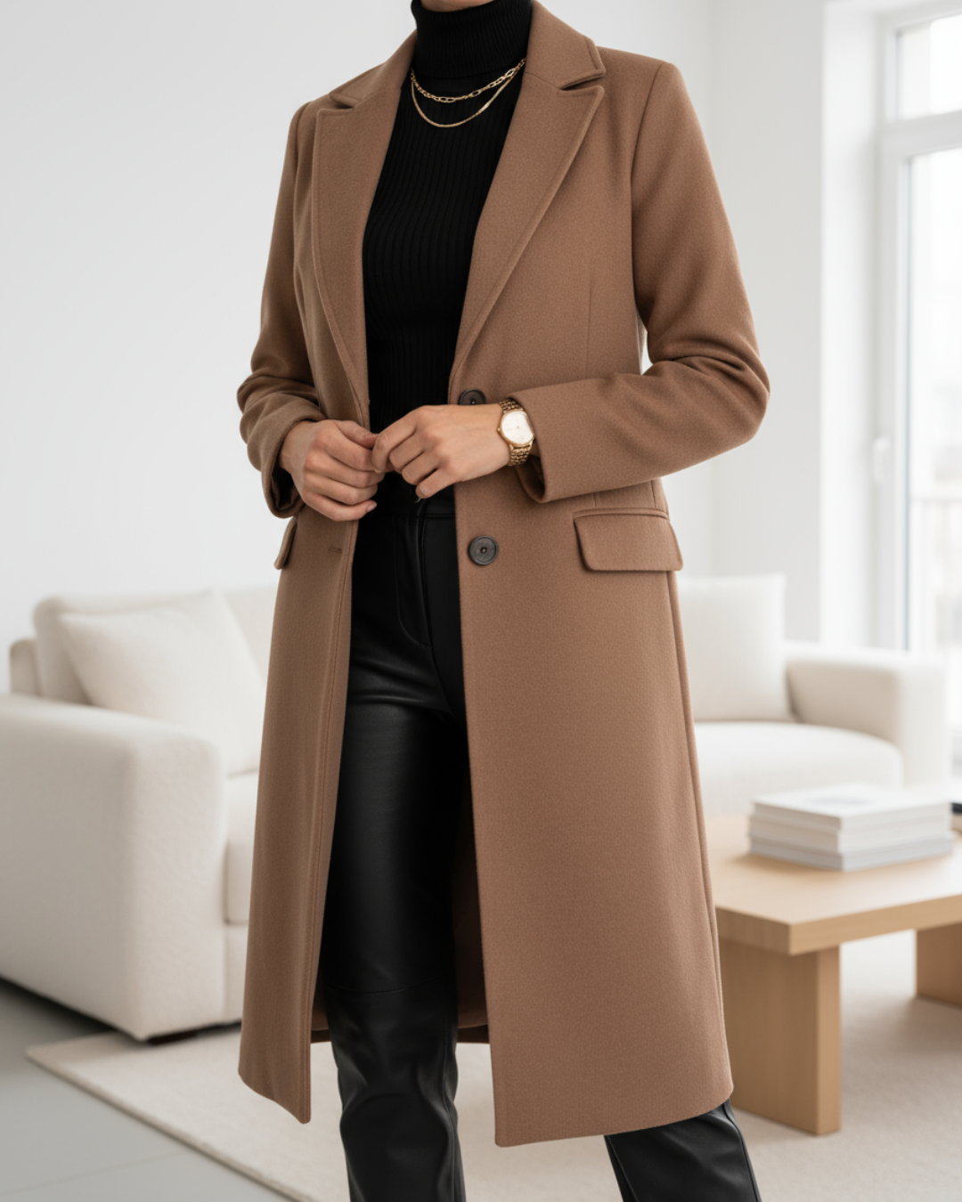 Ilaria | Elegante Cappotto Lungo