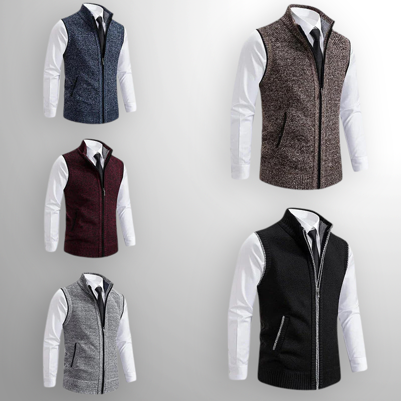 Vittorio | Gilet con Zip Integrale